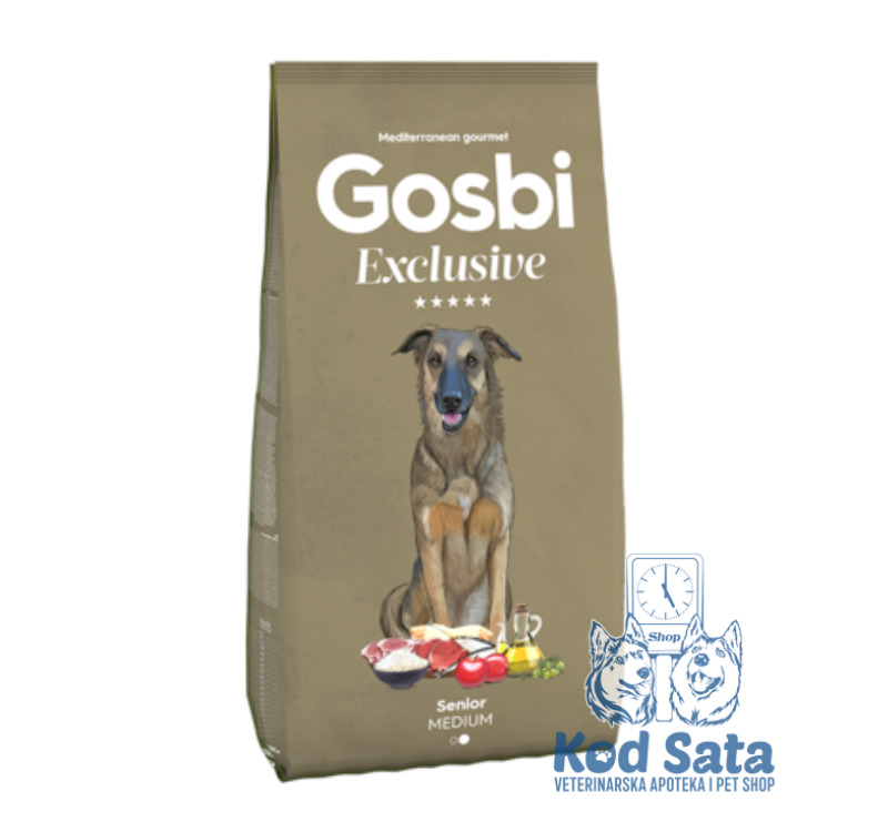 Gosbi Exclusive, Hrana Za Starije Pse Srednjih Rasa