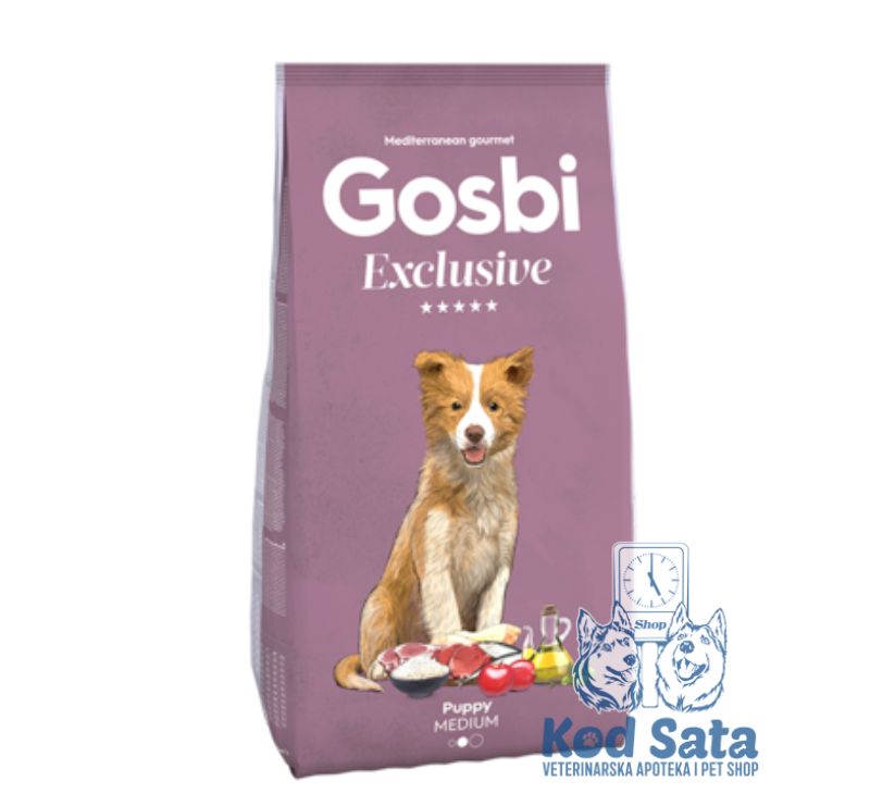 Gosbi Exclusive Hrana Za Štence Srednjih Rasa