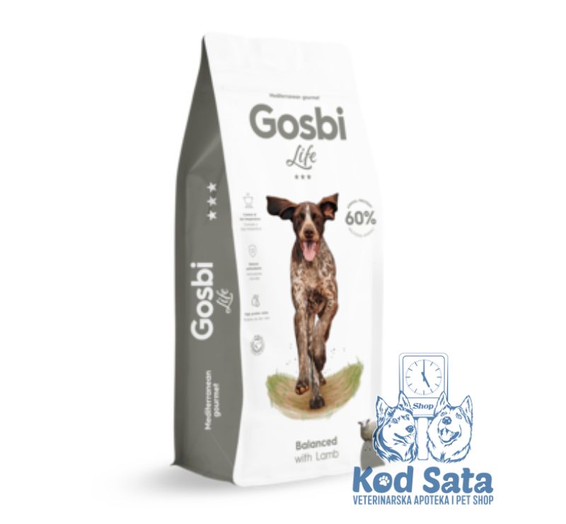 Gosbi Life Balanced Hrana Za Pse, Jagnjetina