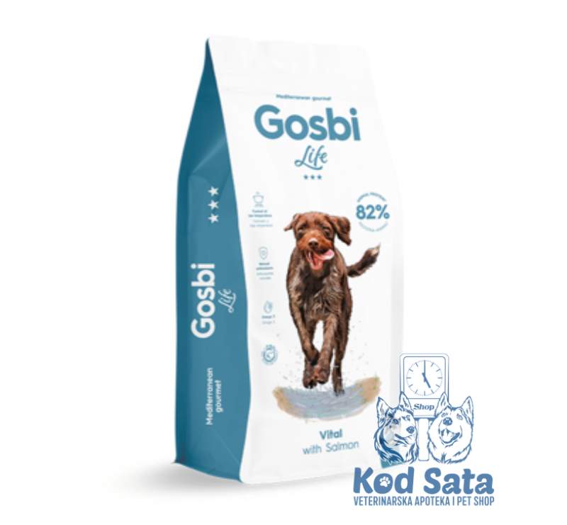 Gosbi Life Vital Hrana Za Pse, Losos