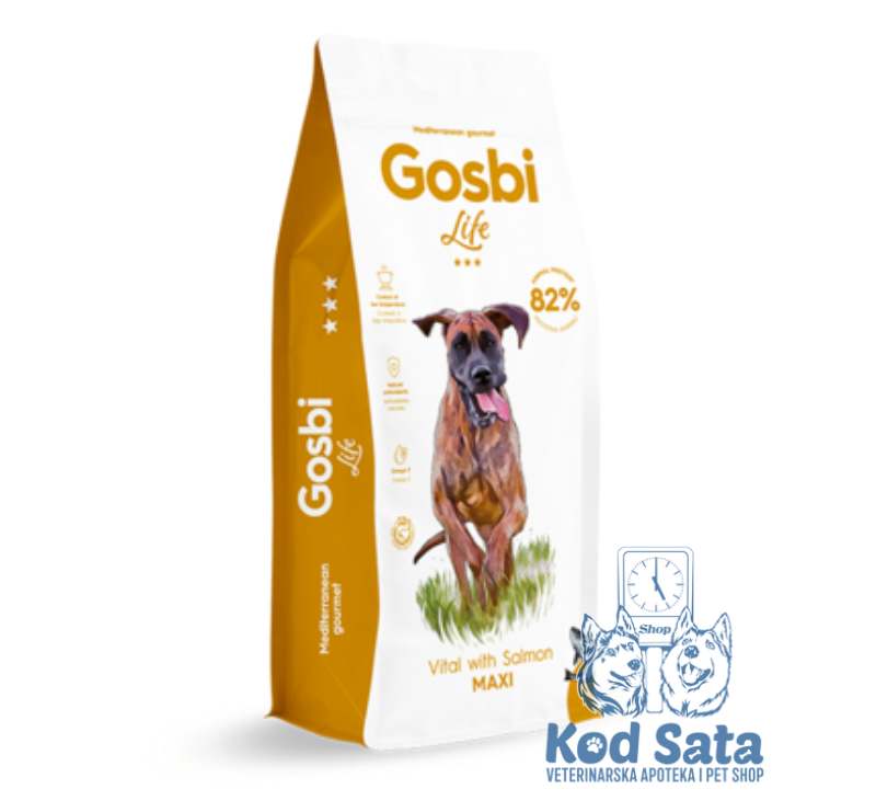 Gosbi Life Vital Hrana Za Velike Pse, Losos