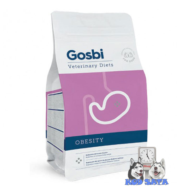 Gosbi Obesity, Hrana Za Pse Sa Dijabetesom i Viškom Kilograma 2kg