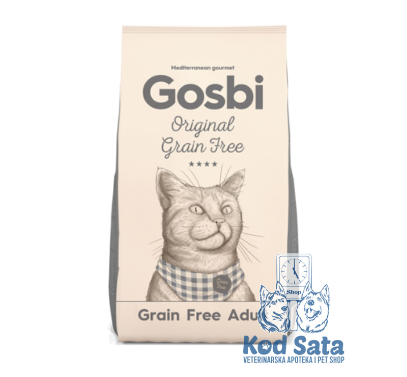 Gosbi Orginal, Hrana Za Odrasle Mačke Bez Žitarica