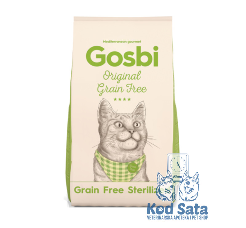 Gosbi Orginal, Hrana Za Sterilisane Mačke Bez Žitarica