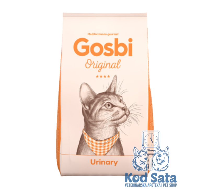 Gosbi Orginal Urinary, Hrana Za Mačke Za Zdrav Urinarni Trakt
