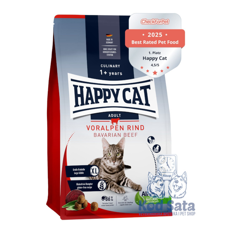 Happy Cat Adult Beef, Hrana Za Mačke Govedina