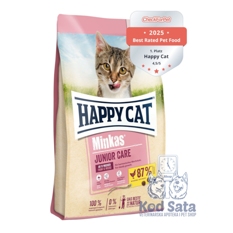 Happy Cat Minkas Junior, Hrana Za Mačiće Piletina