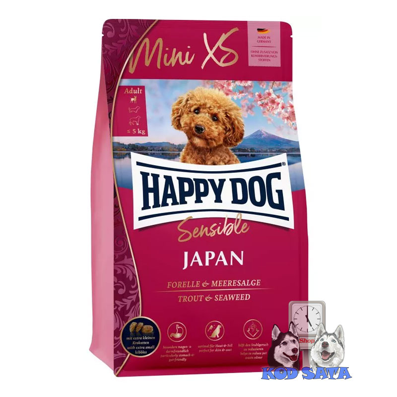 Happy Dog Mini XS Japan Hrana Za Pse 1,3kg