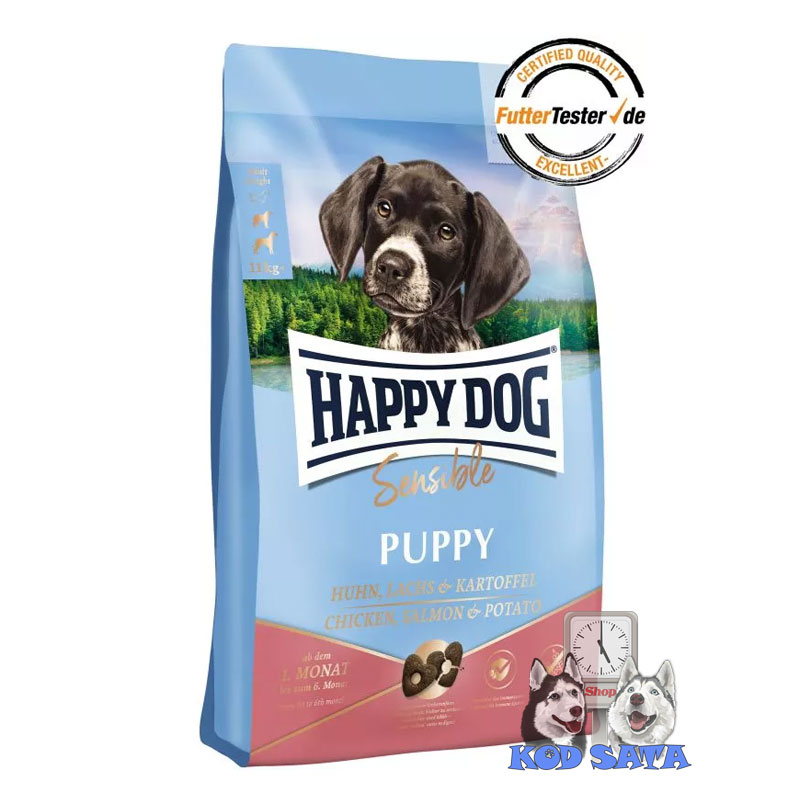 Happy Dog Puppy Hrana Za Štence, Losos i Krompir 