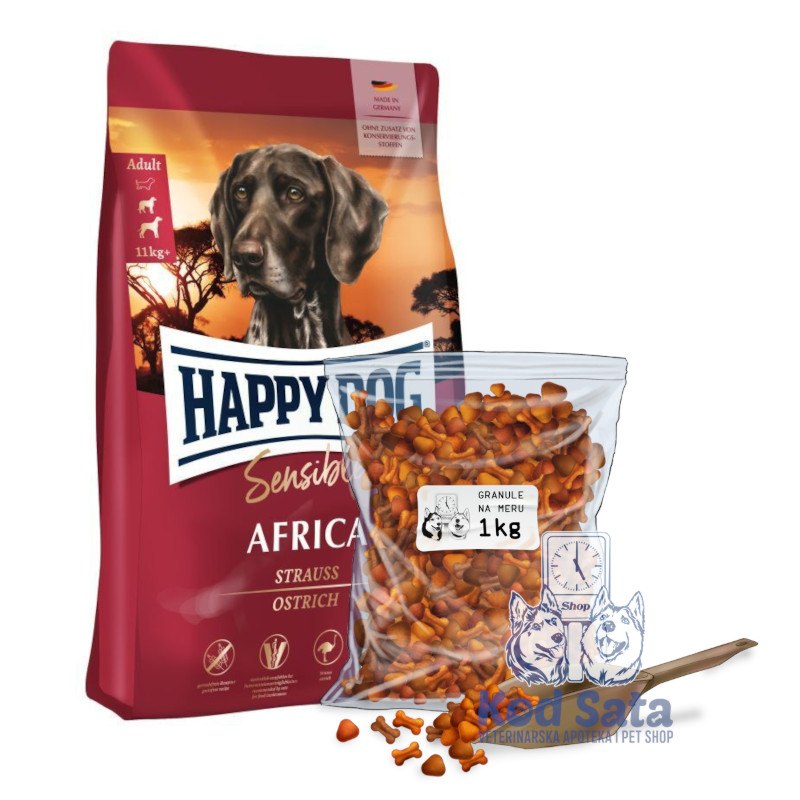 Happy Dog Sensible Africa, Na Razmeru 1kg