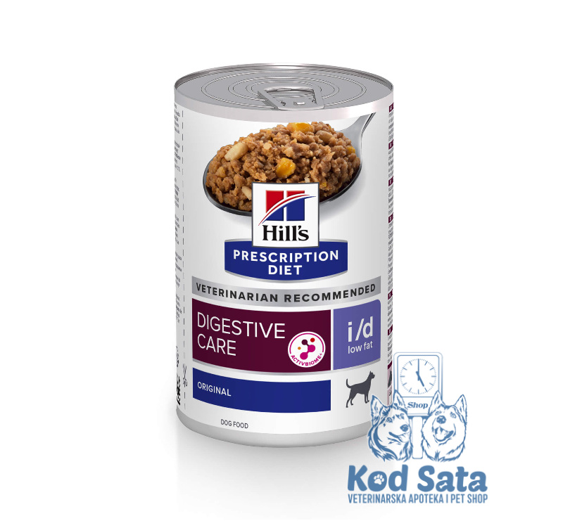Hills I/D Digestive Low Fat, Vlažna Hrana Za Pse Sa Problemima Sa Varenjem 360g 