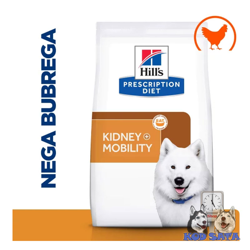 Hills K/D+Mobility Hrana Za Pse, Za Bolesti Bubrega i Pokretljivost