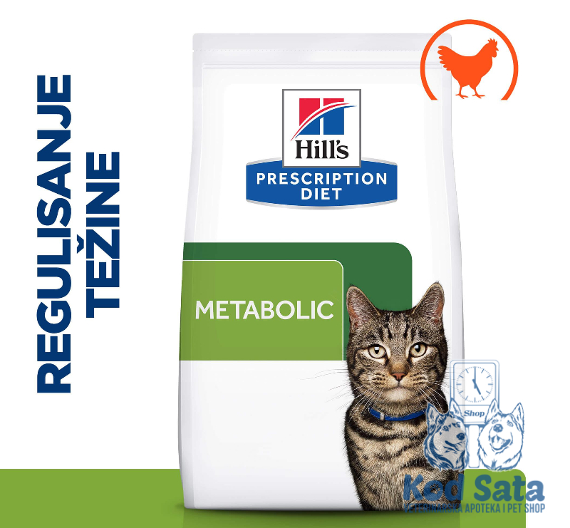 Hills Metabolic, Hrana Za Mačke Za Regulisanje Težine 1,5kg
