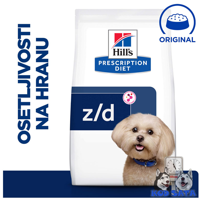 Hills Z/D Mini Hrana Za Male Pse, Za Probleme Sa Dlakom i Kožom 1kg