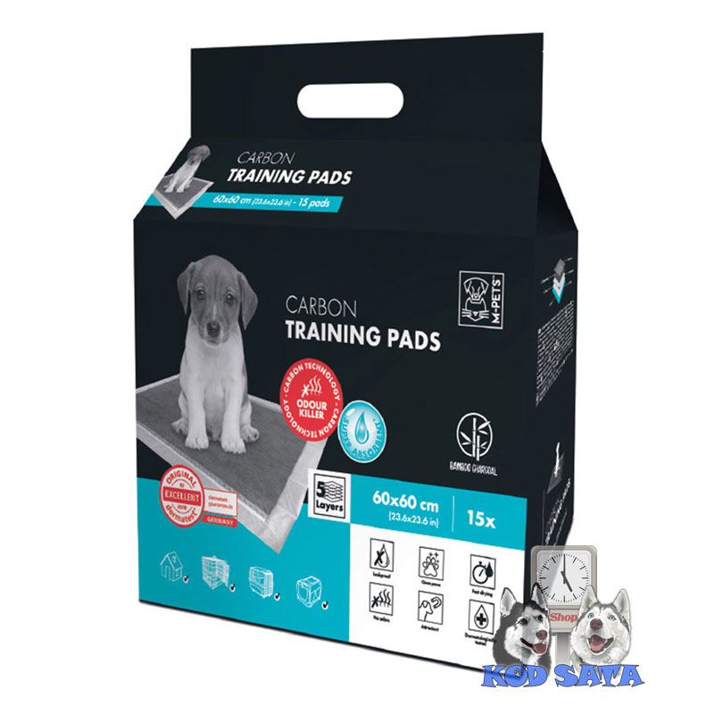 M-Pets Carbon Trening Podloge Za Vršenje Nužde, Za Pse 