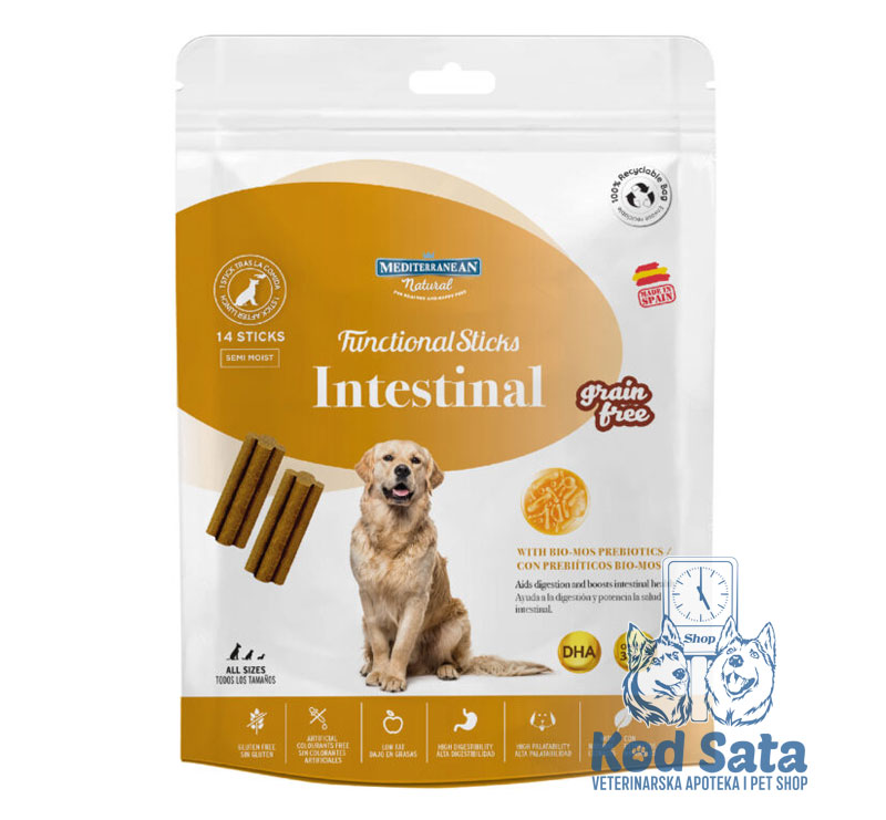 Mediterranean Natural Intestinal Poslastice Za Pse 110g