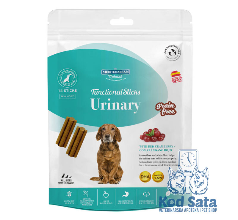 Mediterranean Natural Urinary Poslastice Za Pse 110g