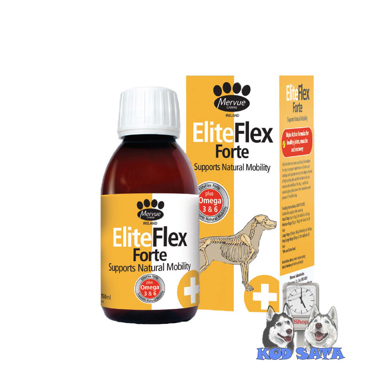 Mervue Elite Flex Forte Sirup Za Pse, Za Probleme Sa Zglobovima 150ml