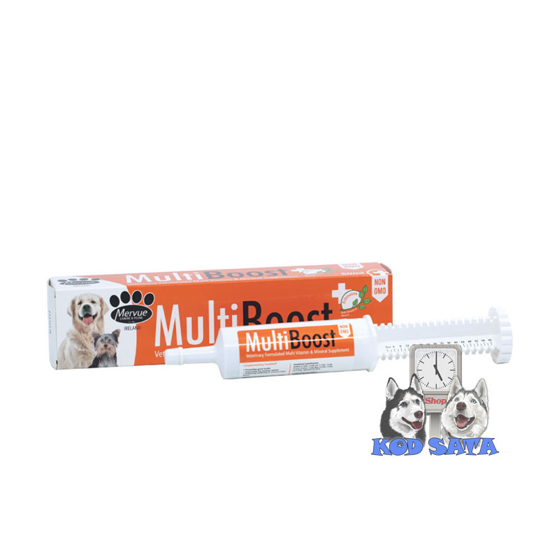 Mervue MultiBoost Multivitamini i Minerali, Pasta Za Pse 60ml
