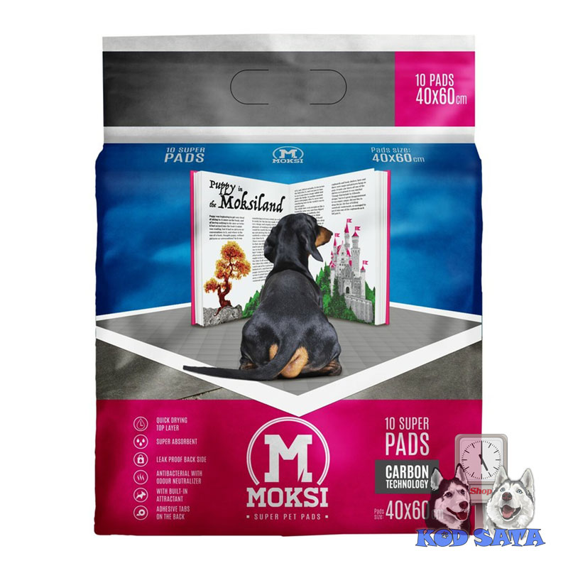 Moksi Carbon Podloge Za Vršenje Nužde 10kom