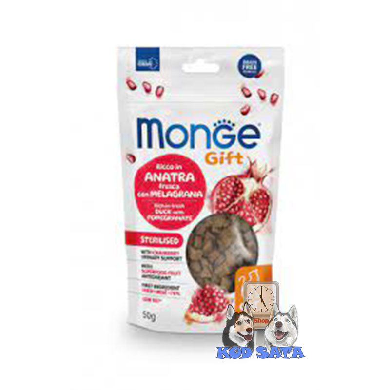 Monge Poslastica Za Sterilisane Mačke, Pačetina i Nar 50g