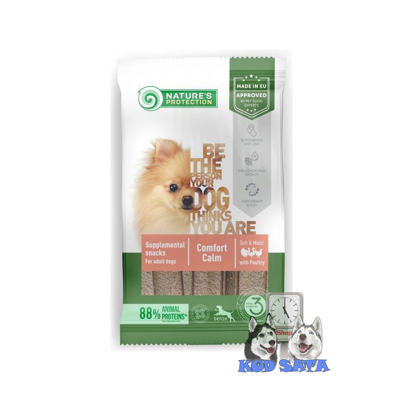 Nature's Protection Comfort Calm Poslastice Za Pse Živina 160g