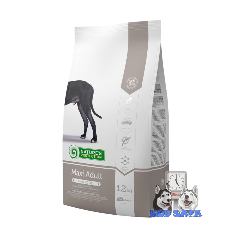 Nature's Protection Hrana Za Pse Velikih Rasa, Maxi Adult Živina 12kg
