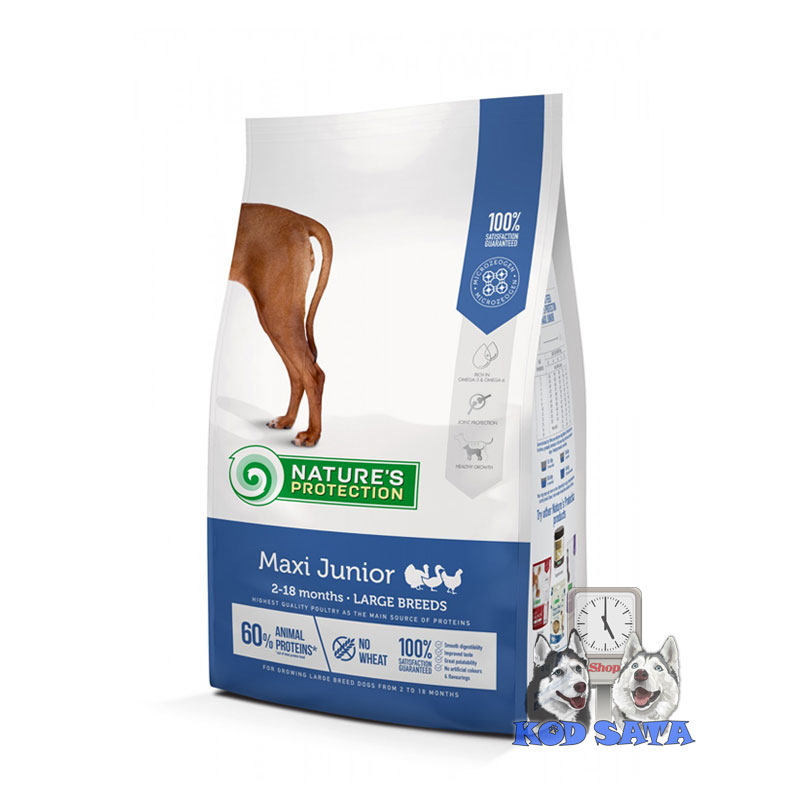 Nature's Protection Hrana Za Štence Velikih Rasa, Maxi Junior Živina 12kg