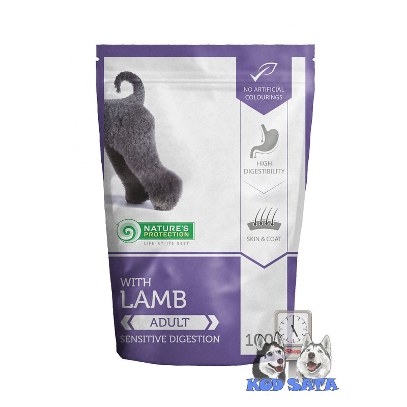 Nature's Protection Sos Za Pse, Jagnjetina 22x100g