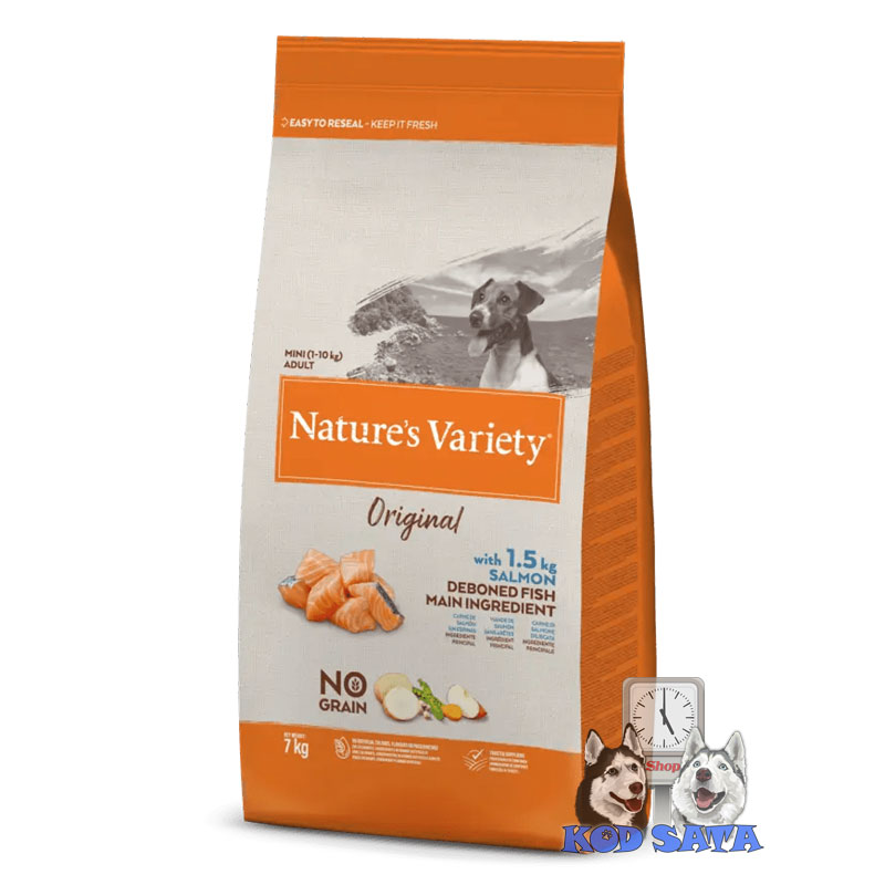 Nature's Variety Original Hrana Za Pse Malih Rasa, Losos
