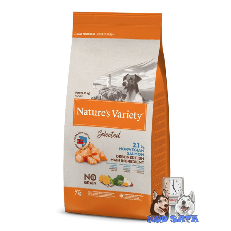 Nature's Variety No Grain Hrana Za Pse Malih Rasa, Losos
