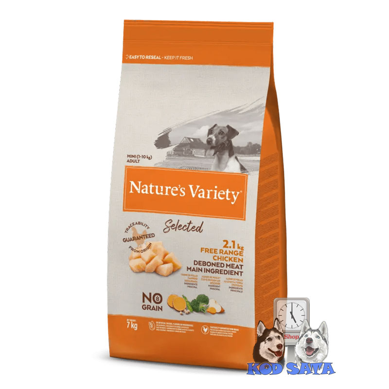 Nature's Variety No Grain Hrana Za Pse Malih Rasa, Piletina