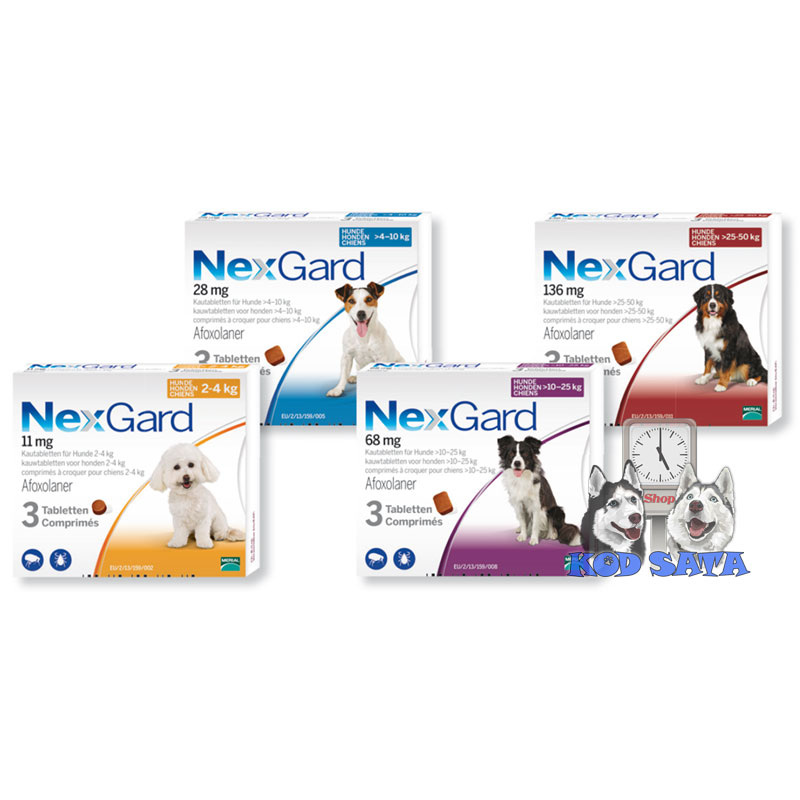 Nexgard Za Pse, Tablete Protiv Buva i Krpelja