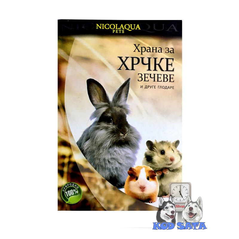 Nicolaqua Pets Hrana Za Hrčke Zečeve 400gr