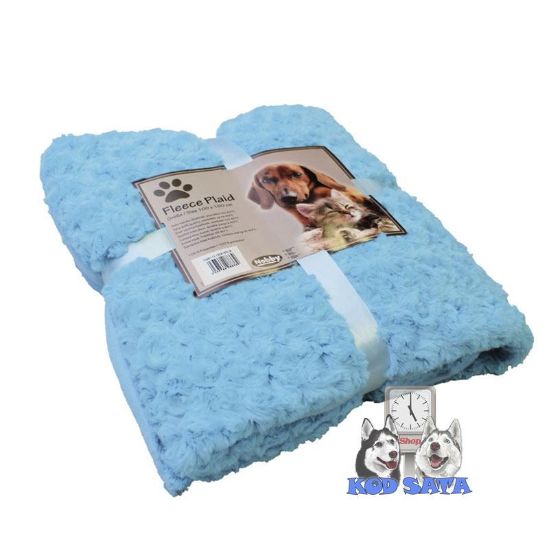 Nobby Fleece Plaid Mekano Ćebence Svetlo Plavo 85cm