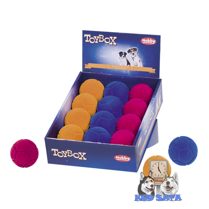 Nobby Lopte Obložene Plišom 6cm