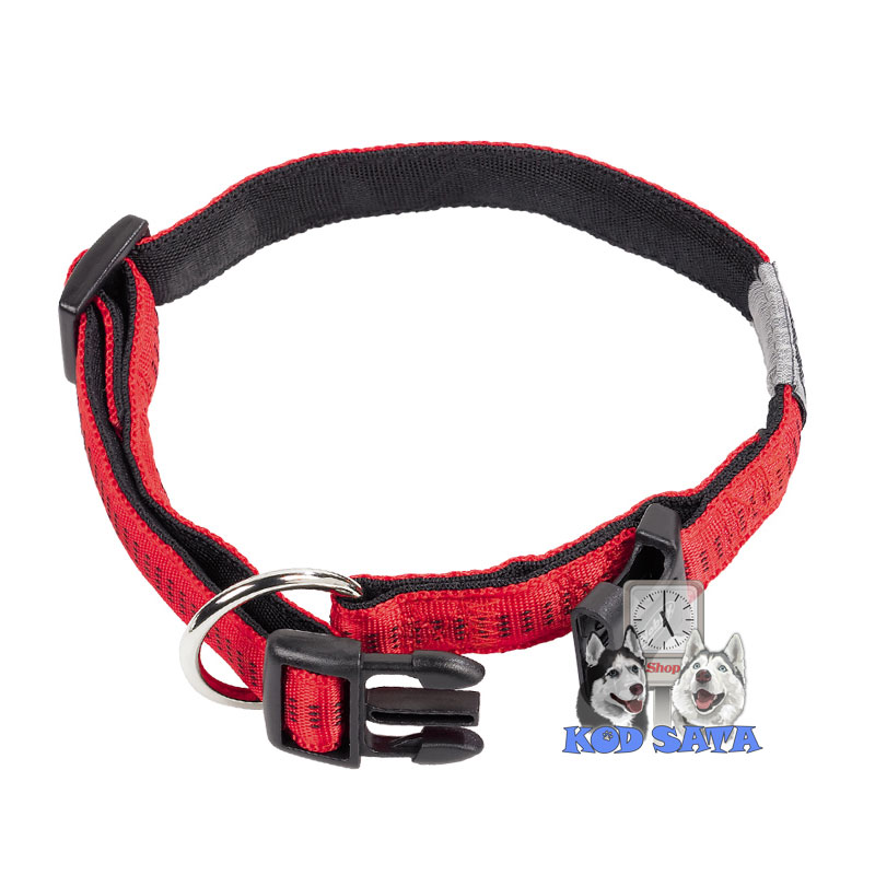 Nobby Soft Grip Ogrlica Za Pse Crvena