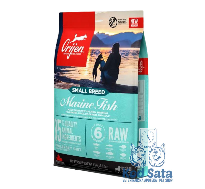 Orijen Marine Fish Hrana Za Pse Malih Rasa