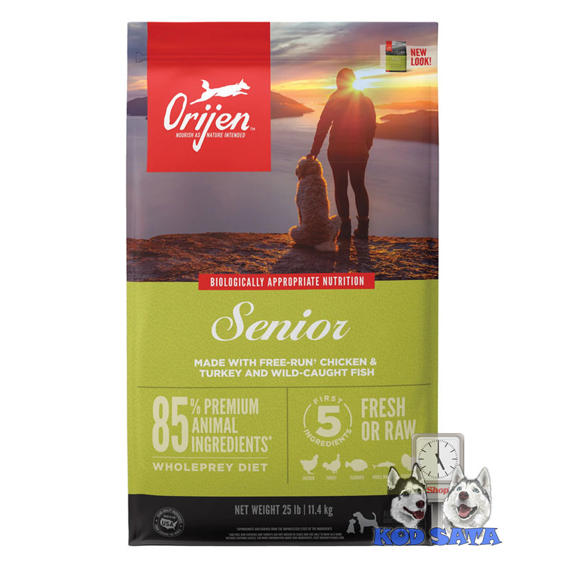 Orijen Senior, Hrana Za Starije Pse 11,4kg