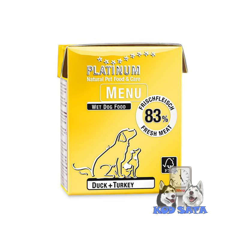 Platinum Menu Duck&Turkey