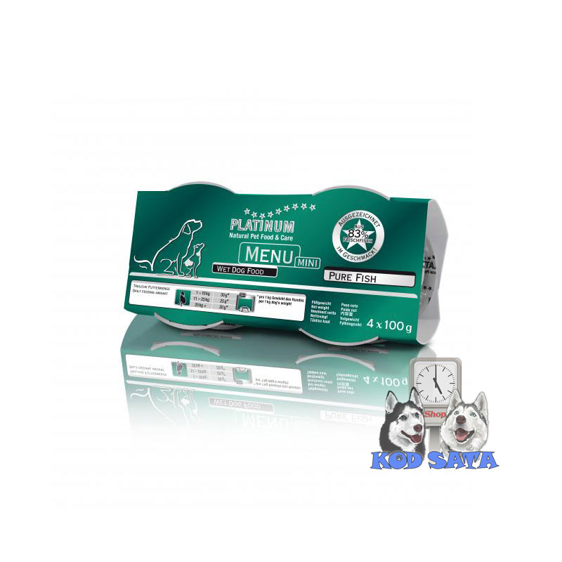Platinum Menu Mini Pure Fish 4x100g