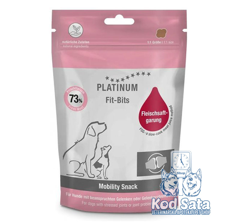 Platinum Poslastice Za Pse, Fit Bits Mobility 150g