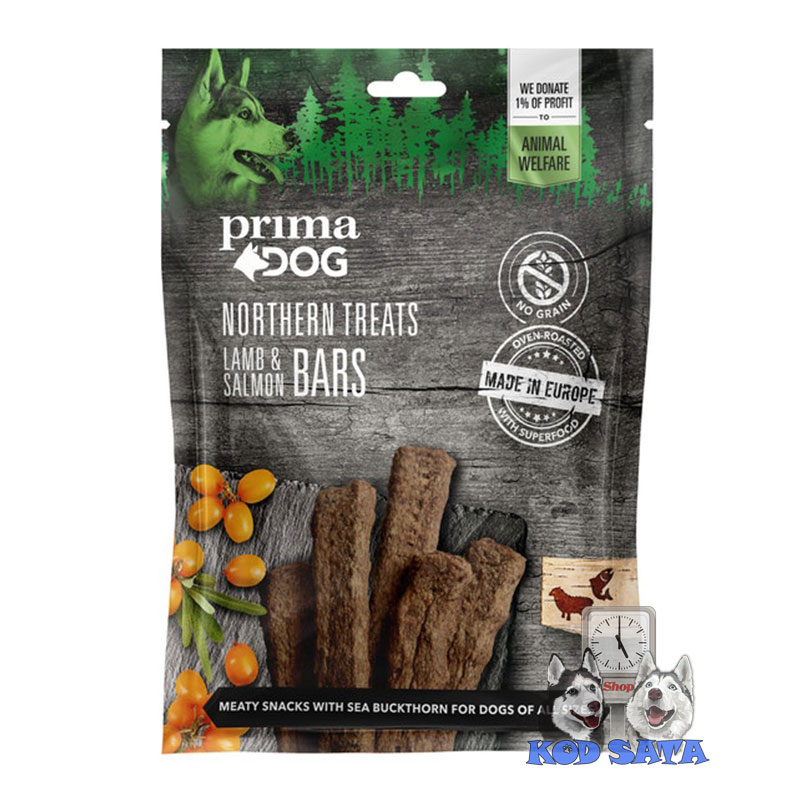 Primadog Pečene Pločice Za Pse, Jaga i Losos 80g