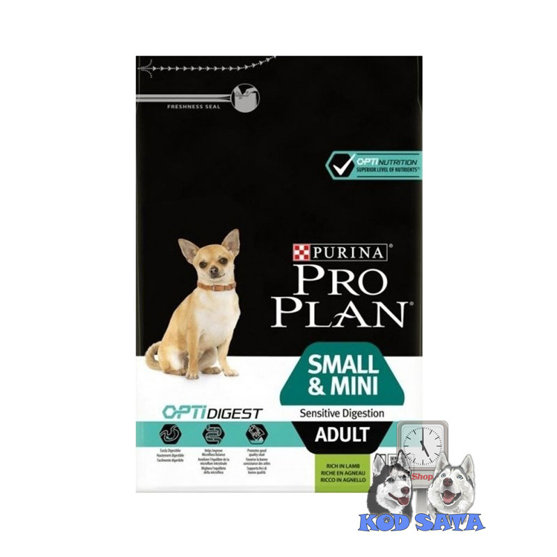 Pro Plan Hrana Za Pse, Small&Mini Sensitive Digestion Jagnjetina 3kg