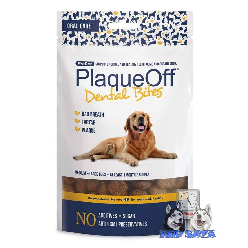 Proden PlaqueOff Dental Bites, Poslastice Za Uklanjanje Plaka i Kamenca 150g