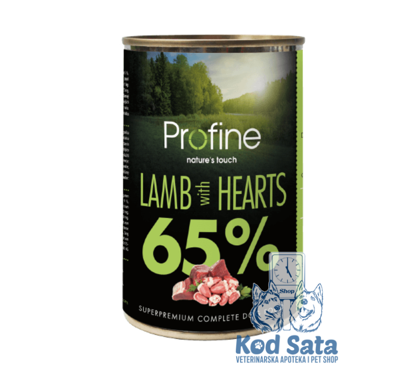 Profine Konzerva Za Pse, Jagnjetina i Srca 400g