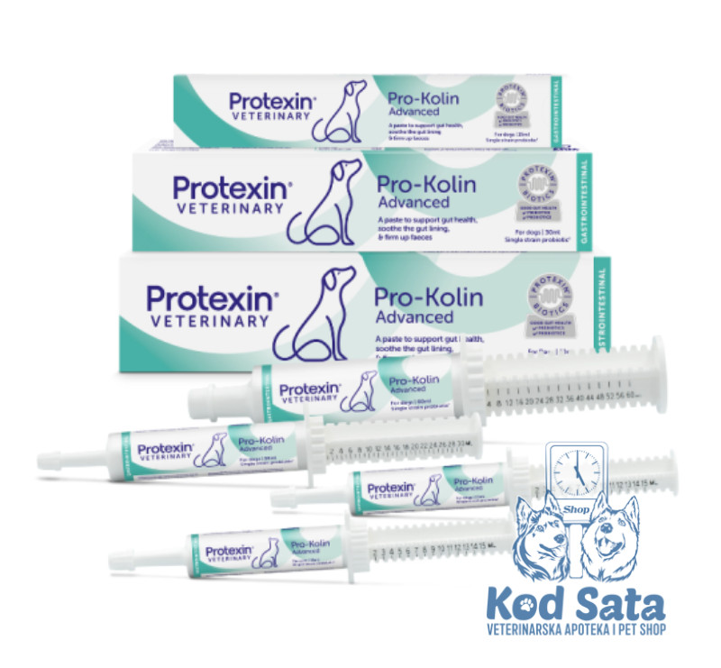 Protexin Pro Kolin Advanced Za Pse, Probiotska Pasta Za Održavanje Efikasnosti Varenja