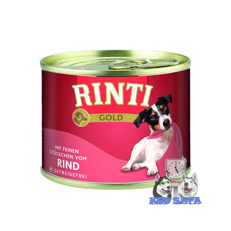 Rinti Gold Konzerva Za Male Pse, Govedina 185g