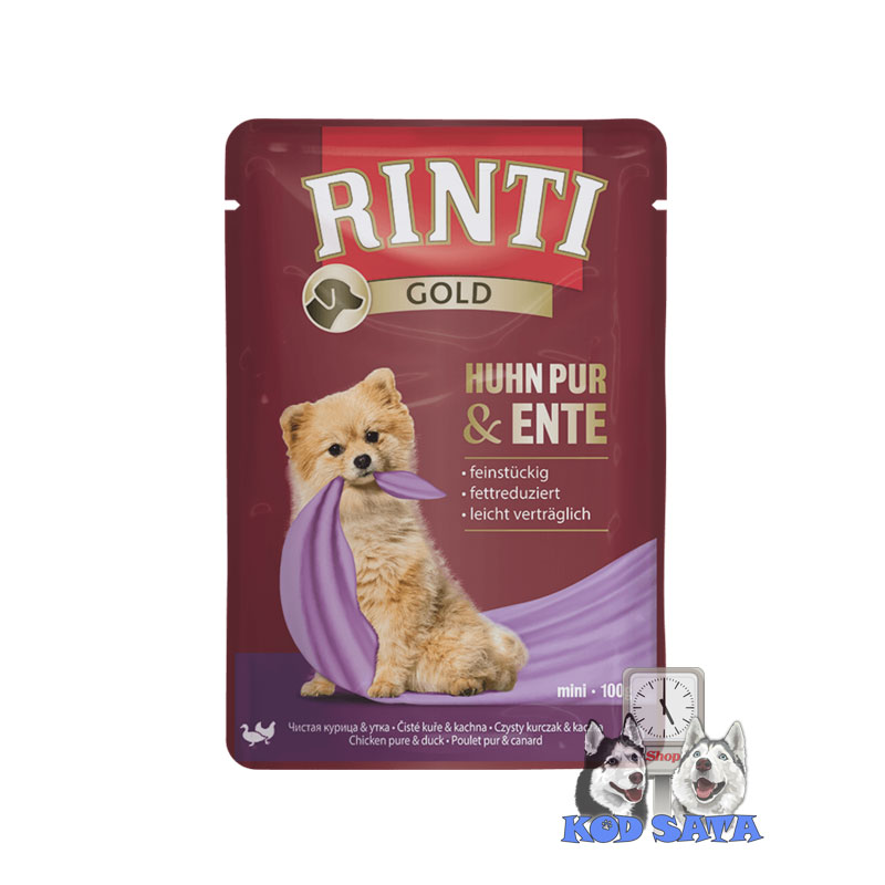 Rinti Gold Sos Za Pse PIletina i Pačetina 100g