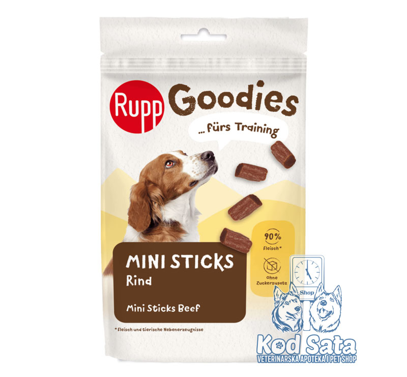 Rupp Dog Mini Sticks 60g